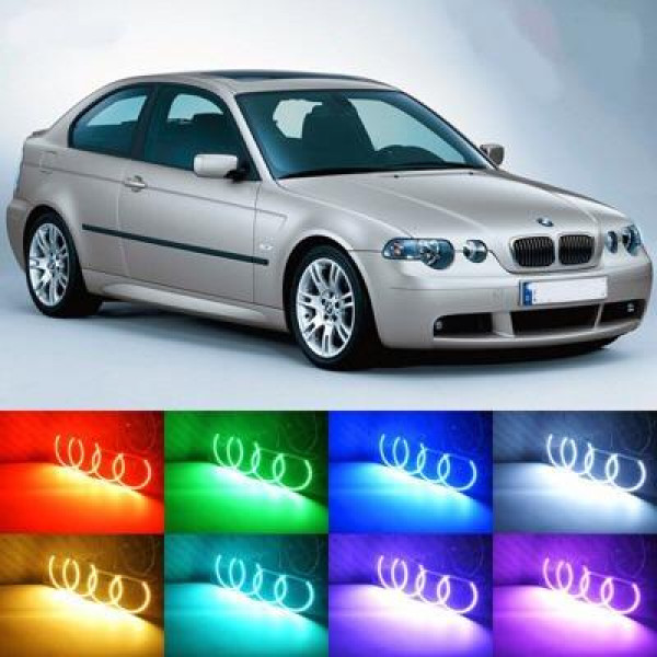 “Ангельские глазки” RGB LED БМВ E46