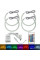 “Ангельские глазки” RGB LED БМВ E46