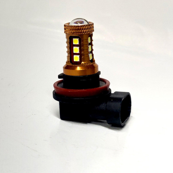 ДХО, светодиод в ПТФ H11-3030-10SMD, 12-24В.