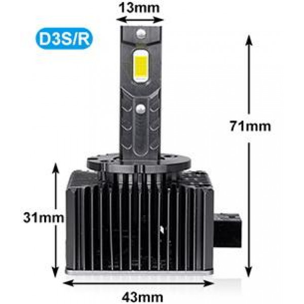 Светодиоды вместо ксенона HID to LED от SunRise