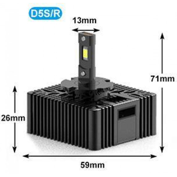 Светодиоды вместо ксенона HID to LED от SunRise